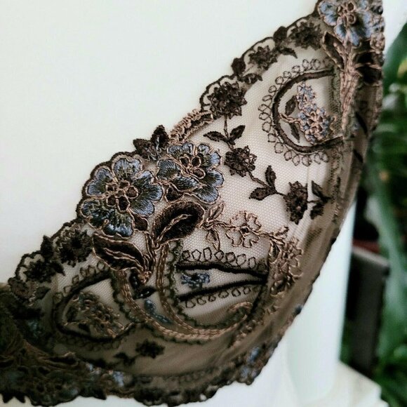 Argentovivo Luxury Designer Italian Lace Bra 34C - Picture 2 of 10
